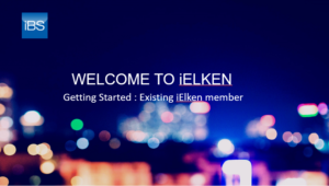 IBS Web – Getting Started (Existing iElken Member)